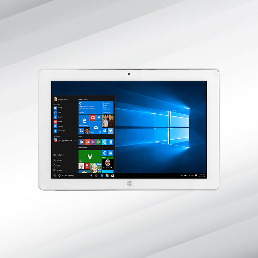 Windows Tablet PC – Windows 10, Intel Cherry Trail CPU - CTV Services